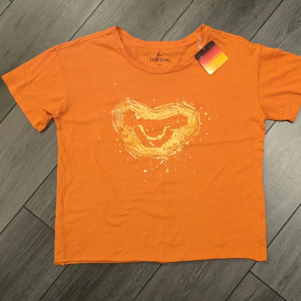 Lion King Cropped Shirt